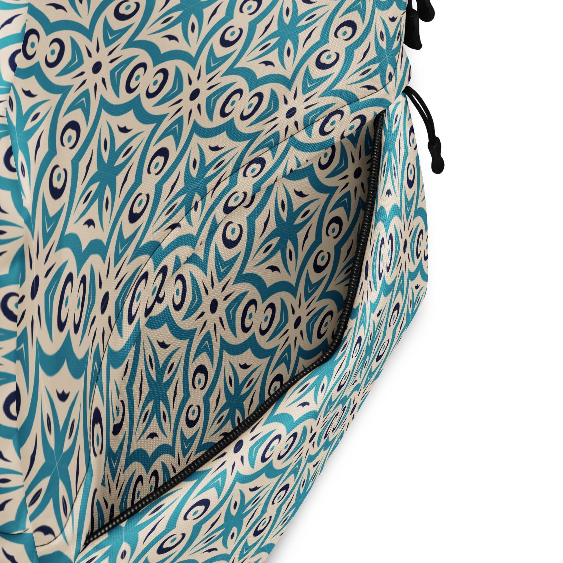 Backpack - Vintage Mosaic Pattern - LucyKay store