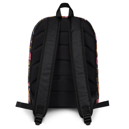 Backpack with paisley design - LucyKay store