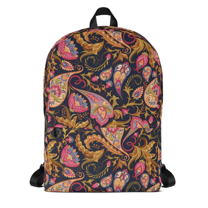 Backpack with paisley design - LucyKay store
