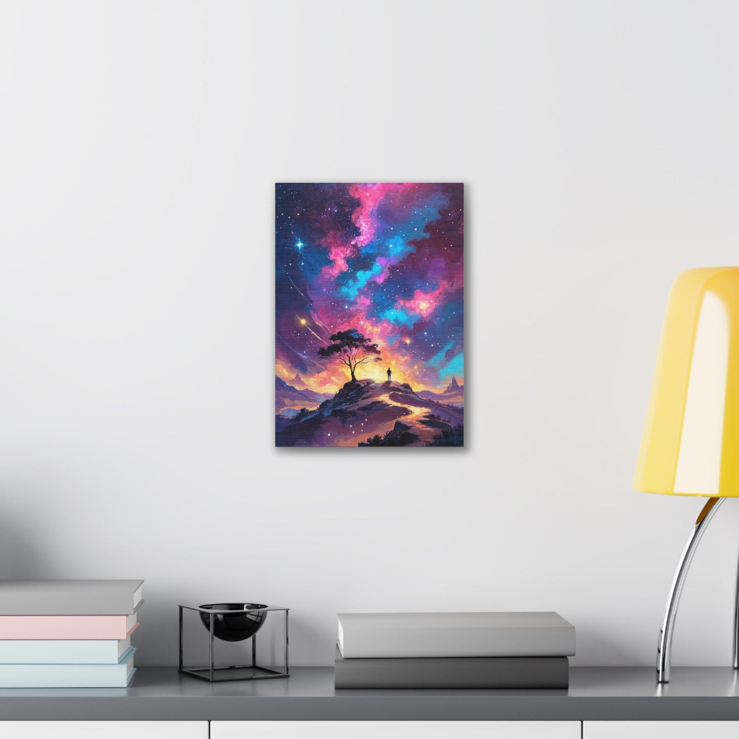 Canvas Wall Art - Cosmic Starry Night - LucyKay store