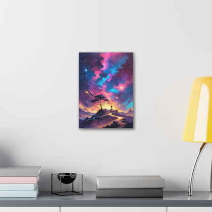 Canvas Wall Art - Cosmic Starry Night - LucyKay store