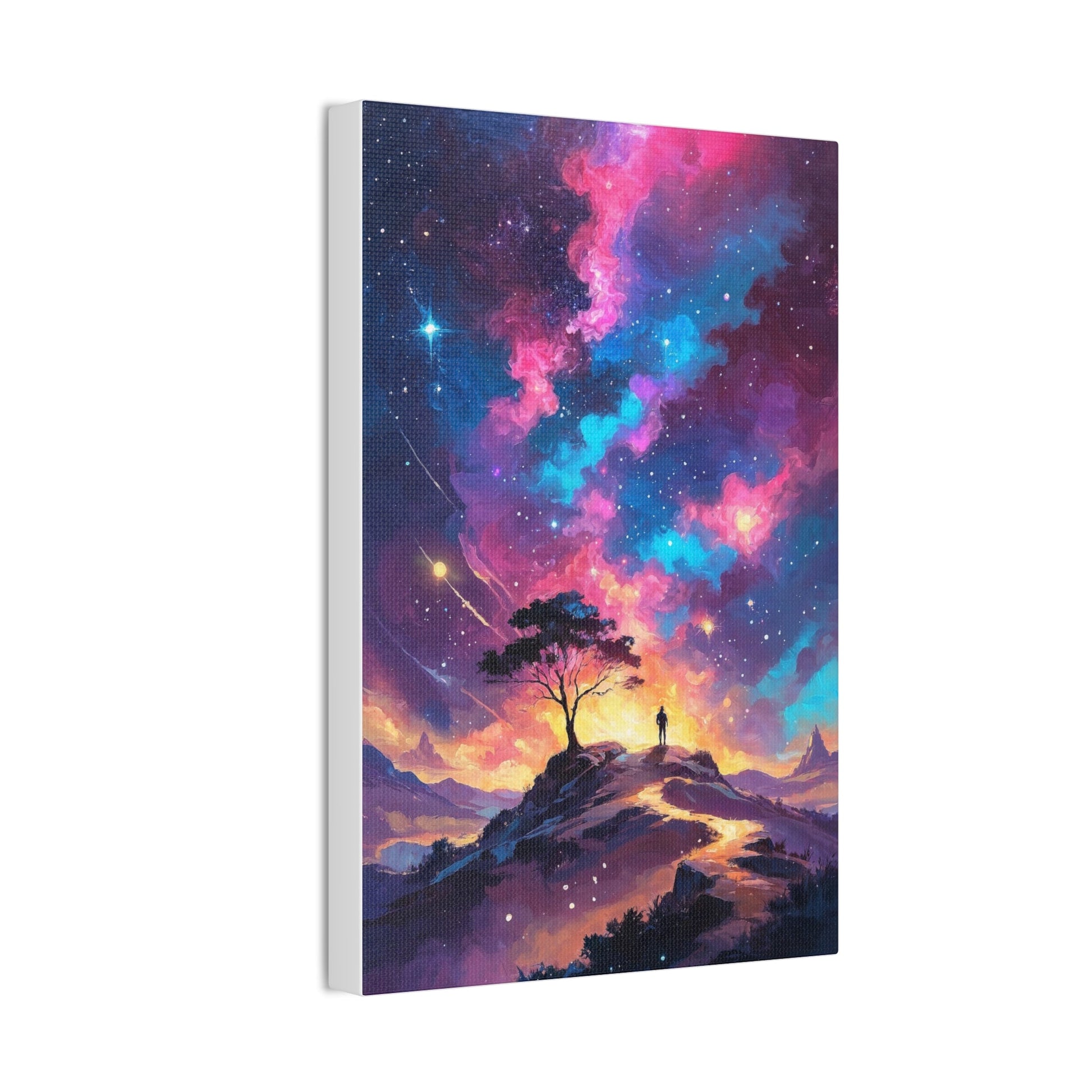 Canvas Wall Art - Cosmic Starry Night - LucyKay store