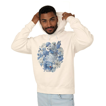 Floral Cheetah Hoodie - Lightweight Cotton Sweatshirt Women - LucyKay store