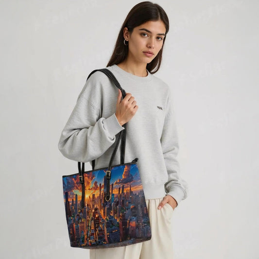 PU Leather Shoulder Bag - City - LucyKay store