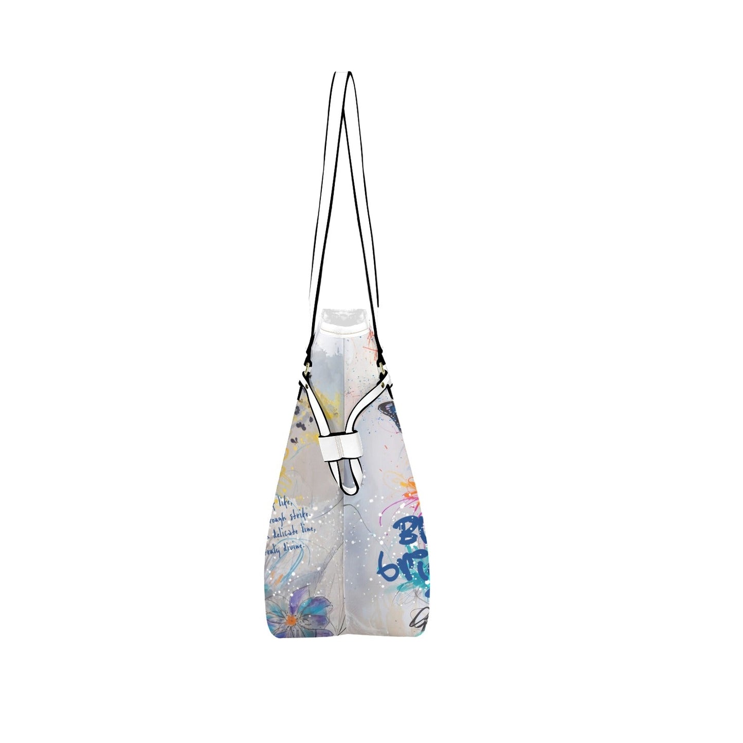 Clover Artistic PU Leather Tote Bag - LucyKay store