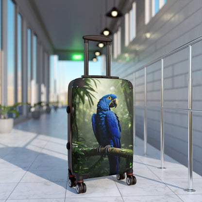 Parrot Suitcase - Colorful Tropical Travel Luggage - LucyKay store
