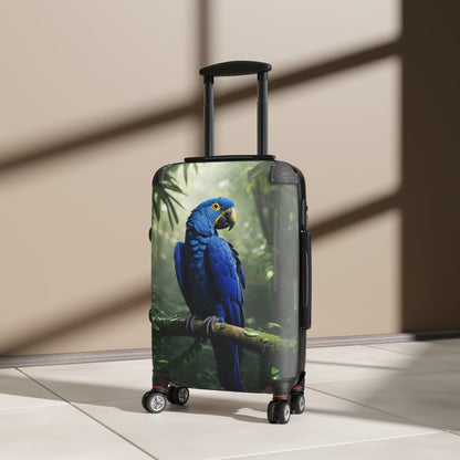 Parrot Suitcase - Colorful Tropical Travel Luggage - LucyKay store