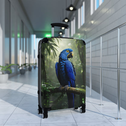 Parrot Suitcase - Colorful Tropical Travel Luggage - LucyKay store