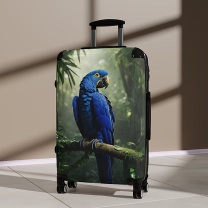 Parrot Suitcase - Colorful Tropical Travel Luggage - LucyKay store