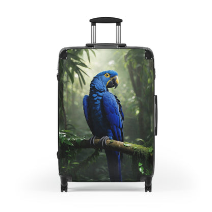 Parrot Suitcase - Colorful Tropical Travel Luggage - LucyKay store