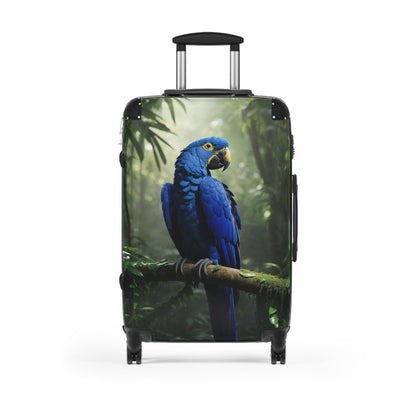 Parrot Suitcase - Colorful Tropical Travel Luggage - LucyKay store