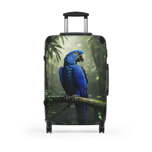 Parrot Suitcase - Colorful Tropical Travel Luggage - LucyKay store
