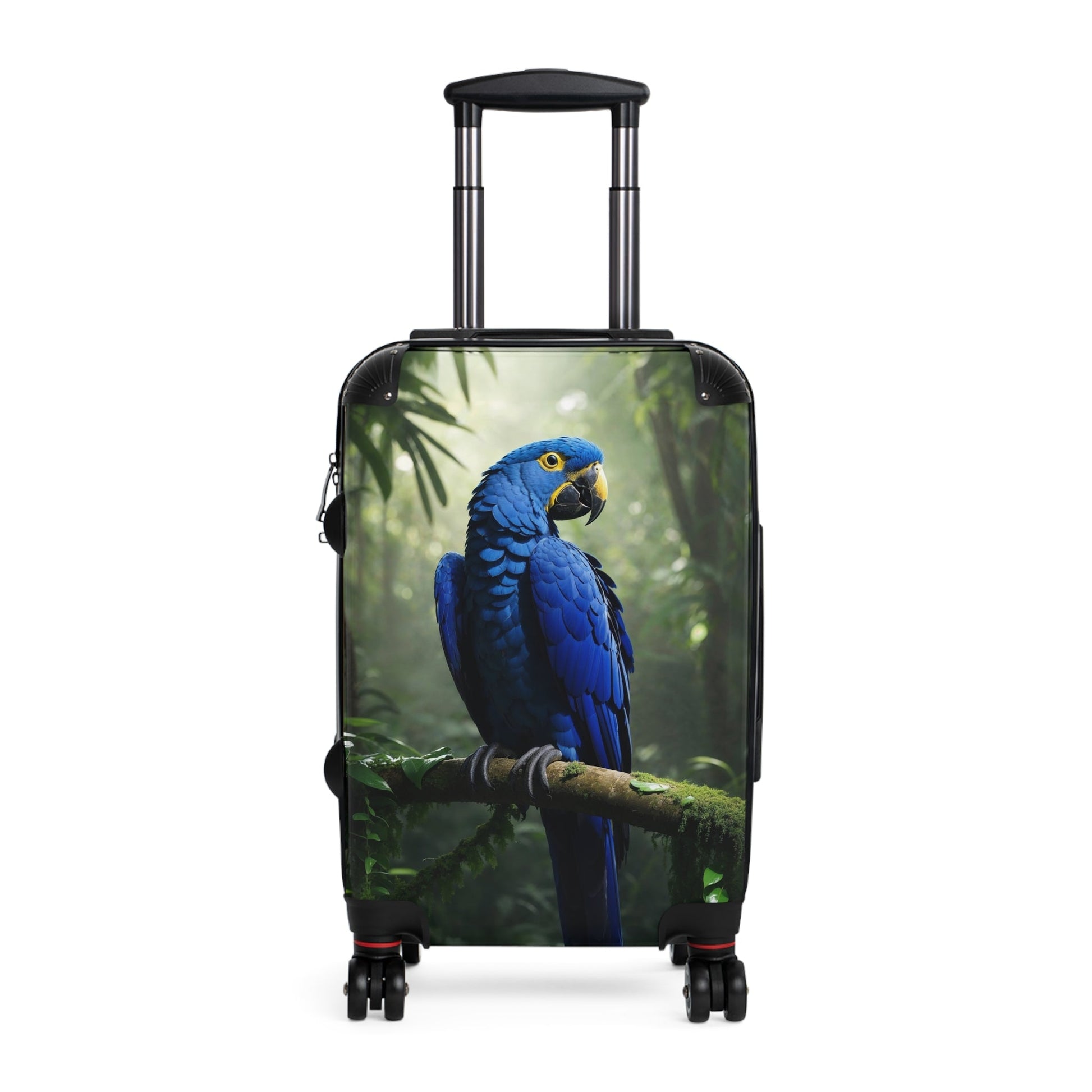 Parrot Suitcase - Colorful Tropical Travel Luggage - LucyKay store