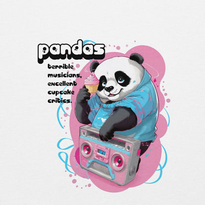 Panda Boombox Sweatshirt | Funny Music Lover Crewneck Gift - LucyKay store