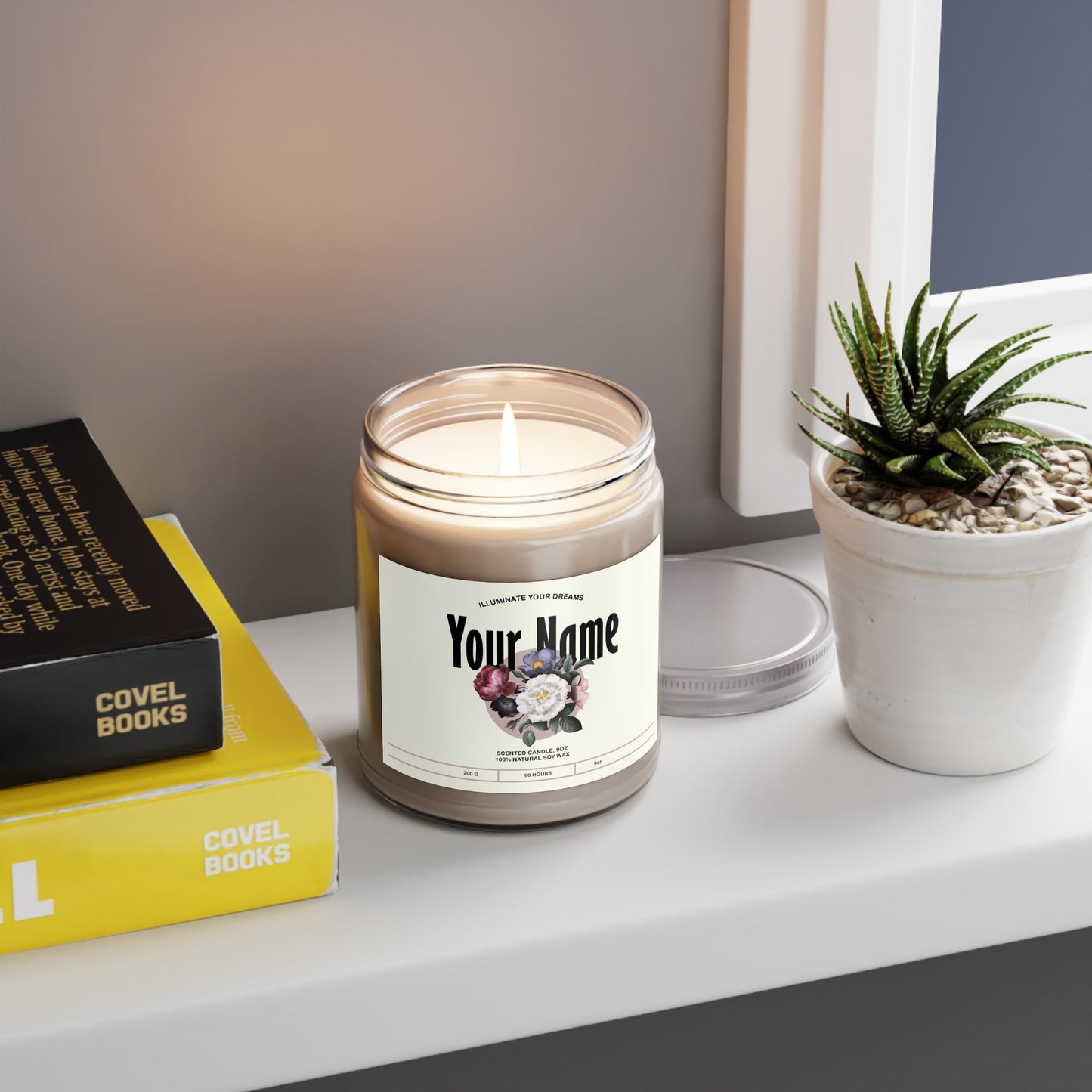 Customizable Scented Candles, 9oz - LucyKay store