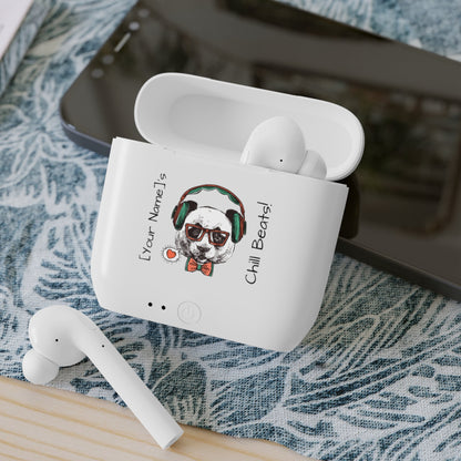 Customizable Wireless Earbuds - Chill Beast Panda Customizable Name - LucyKay store