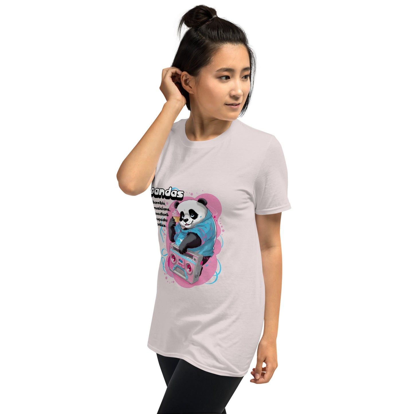 Kawaii Panda Boombox T-Shirt | Cute Core Retro 80s Graphic Tee - LucyKay store