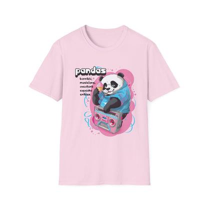 Kawaii Panda Boombox T-Shirt | Cute Core Retro 80s Graphic Tee - LucyKay store