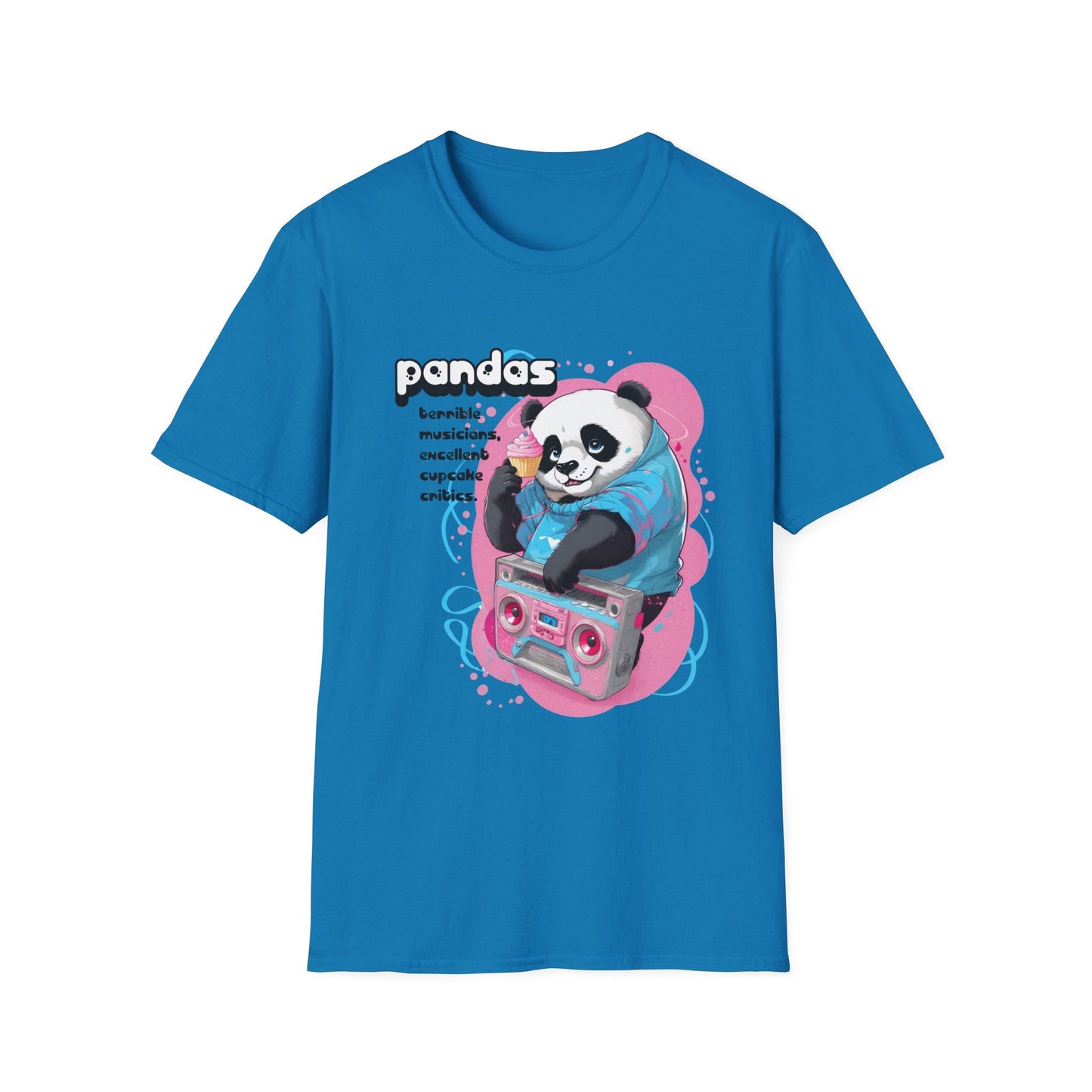 Kawaii Panda Boombox T-Shirt | Cute Core Retro 80s Graphic Tee - LucyKay store