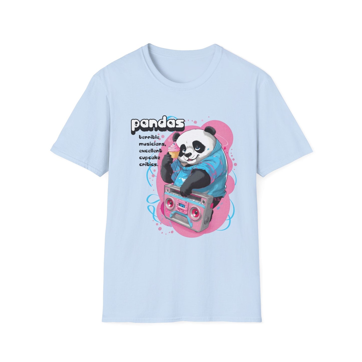 Kawaii Panda Boombox T-Shirt | Cute Core Retro 80s Graphic Tee - LucyKay store