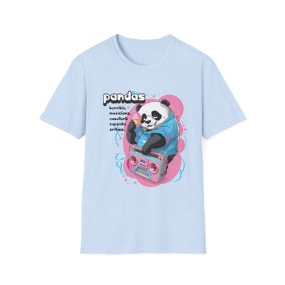 Kawaii Panda Boombox T-Shirt | Cute Core Retro 80s Graphic Tee - LucyKay store