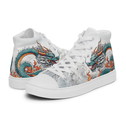 Dragon High Top Canvas Shoes - LucyKay store
