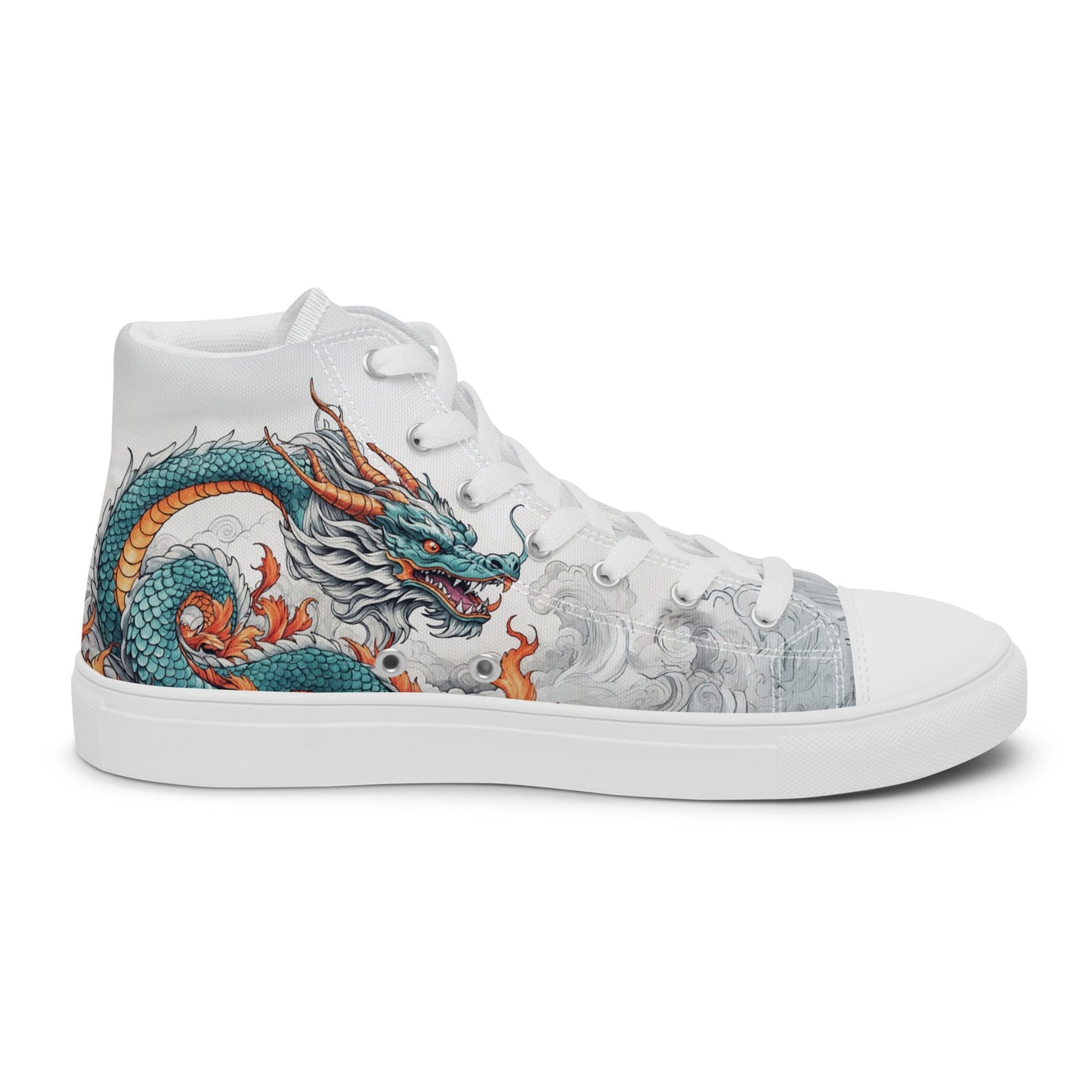 Dragon High Top Canvas Shoes - LucyKay store