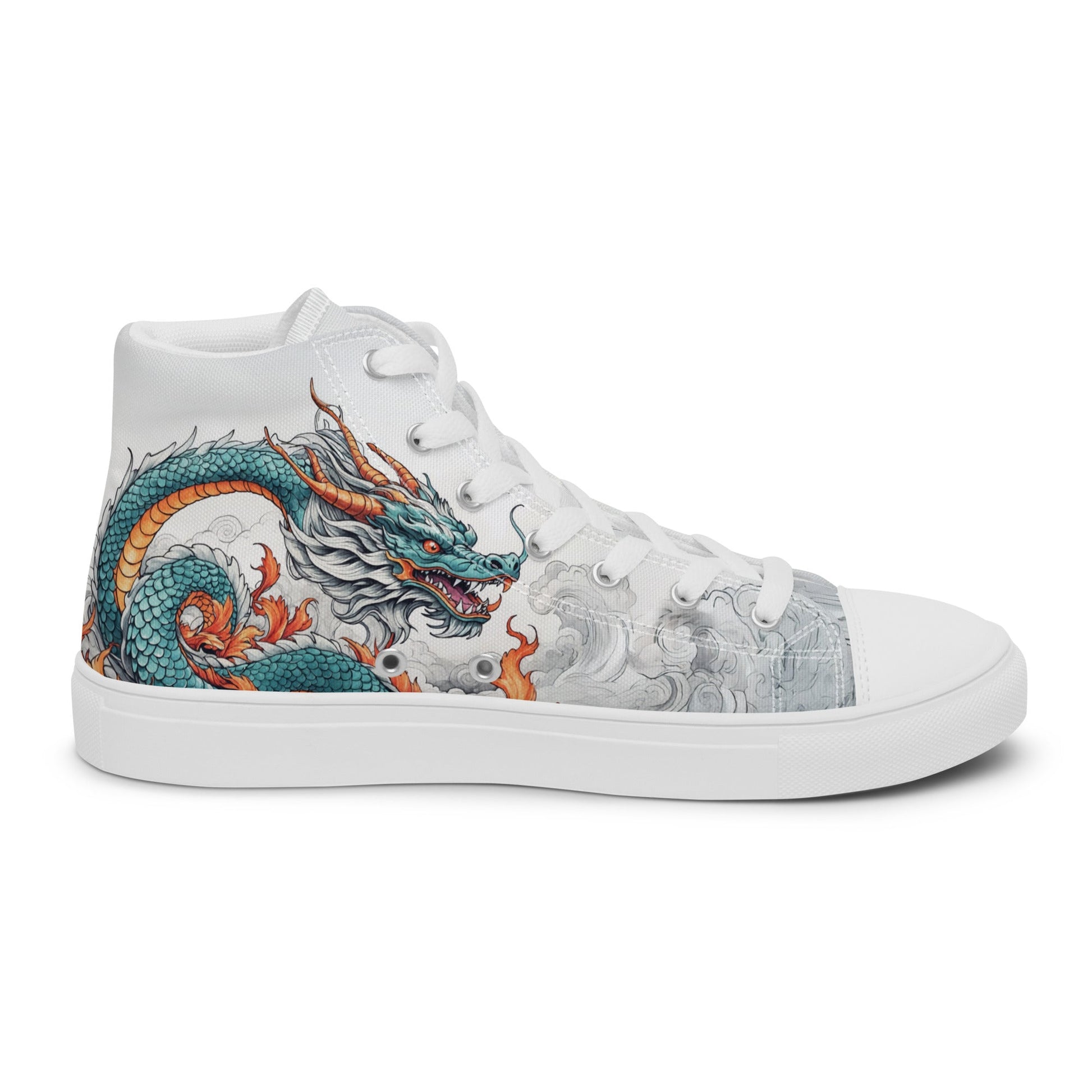 Dragon High Top Canvas Shoes - LucyKay store