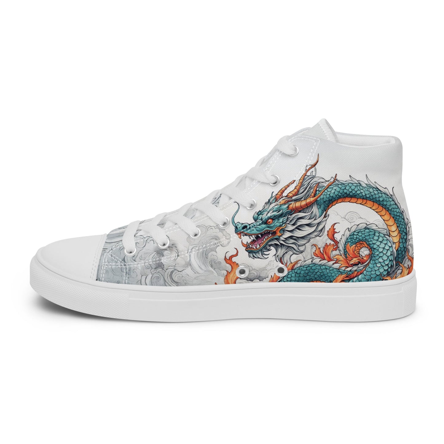 Dragon High Top Canvas Shoes - LucyKay store