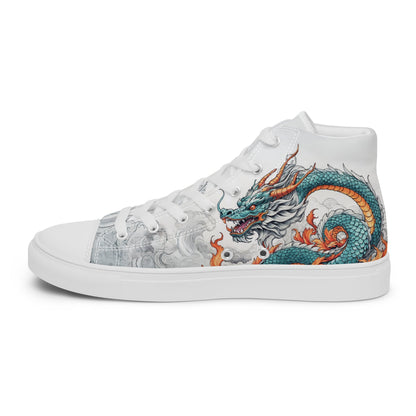 Dragon High Top Canvas Shoes - LucyKay store