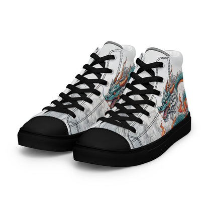 Dragon High Top Canvas Shoes - LucyKay store