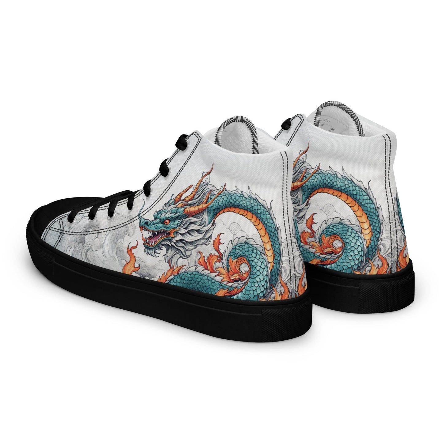 Dragon High Top Canvas Shoes - LucyKay store