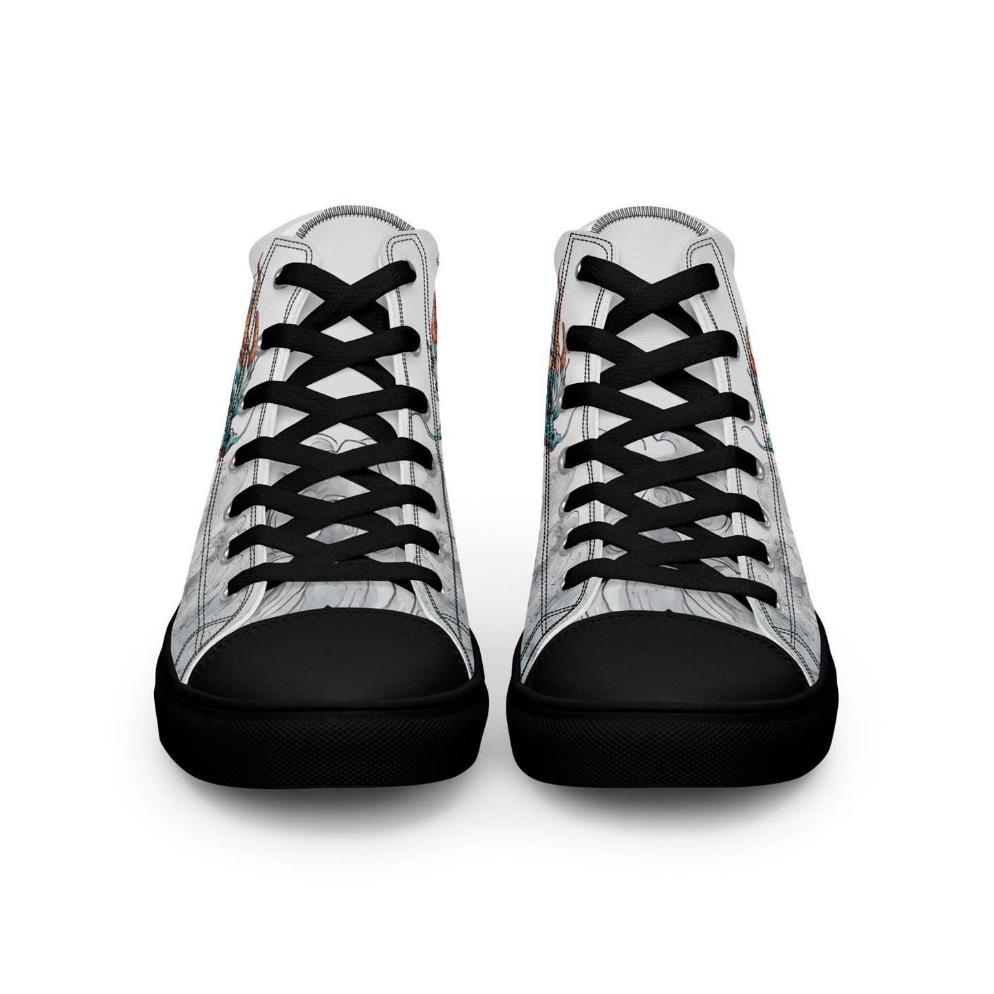 Dragon High Top Canvas Shoes - LucyKay store
