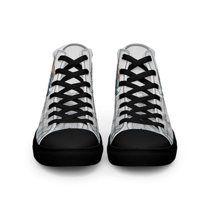 Dragon High Top Canvas Shoes - LucyKay store
