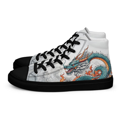 Dragon High Top Canvas Shoes - LucyKay store