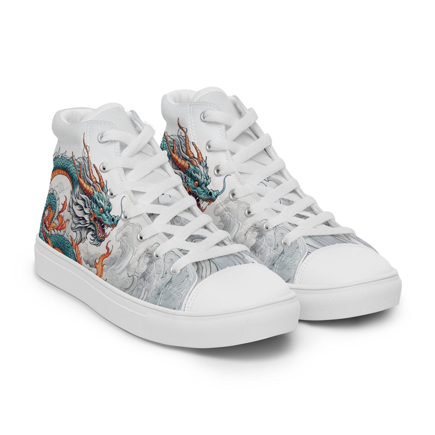 Dragon High Top Canvas Shoes - LucyKay store