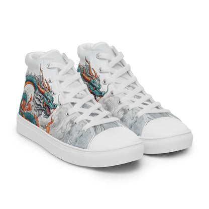 Dragon High Top Canvas Shoes - LucyKay store