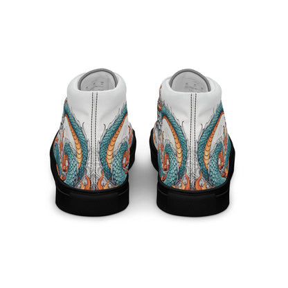 Dragon High Top Canvas Shoes - LucyKay store