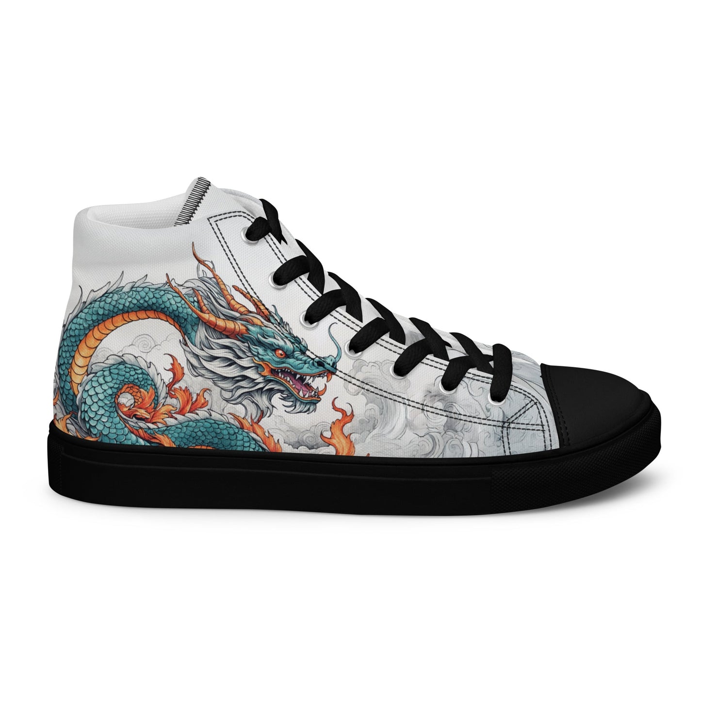 Dragon High Top Canvas Shoes - LucyKay store