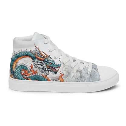 Dragon High Top Canvas Shoes - LucyKay store