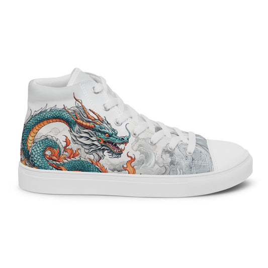 Dragon High Top Canvas Shoes - LucyKay store