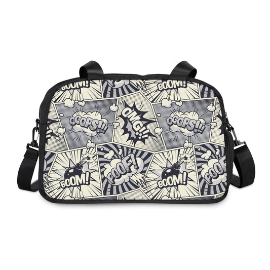 Fitness Bag - Comic book pattern - LucyKay store
