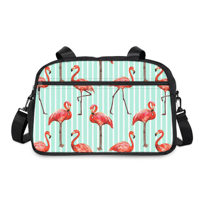 Fitness Handbag - Flamingo Print - LucyKay store
