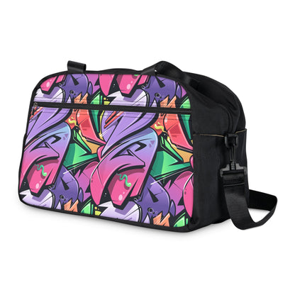 Fitness Handbag - Graffiti Groove - LucyKay store