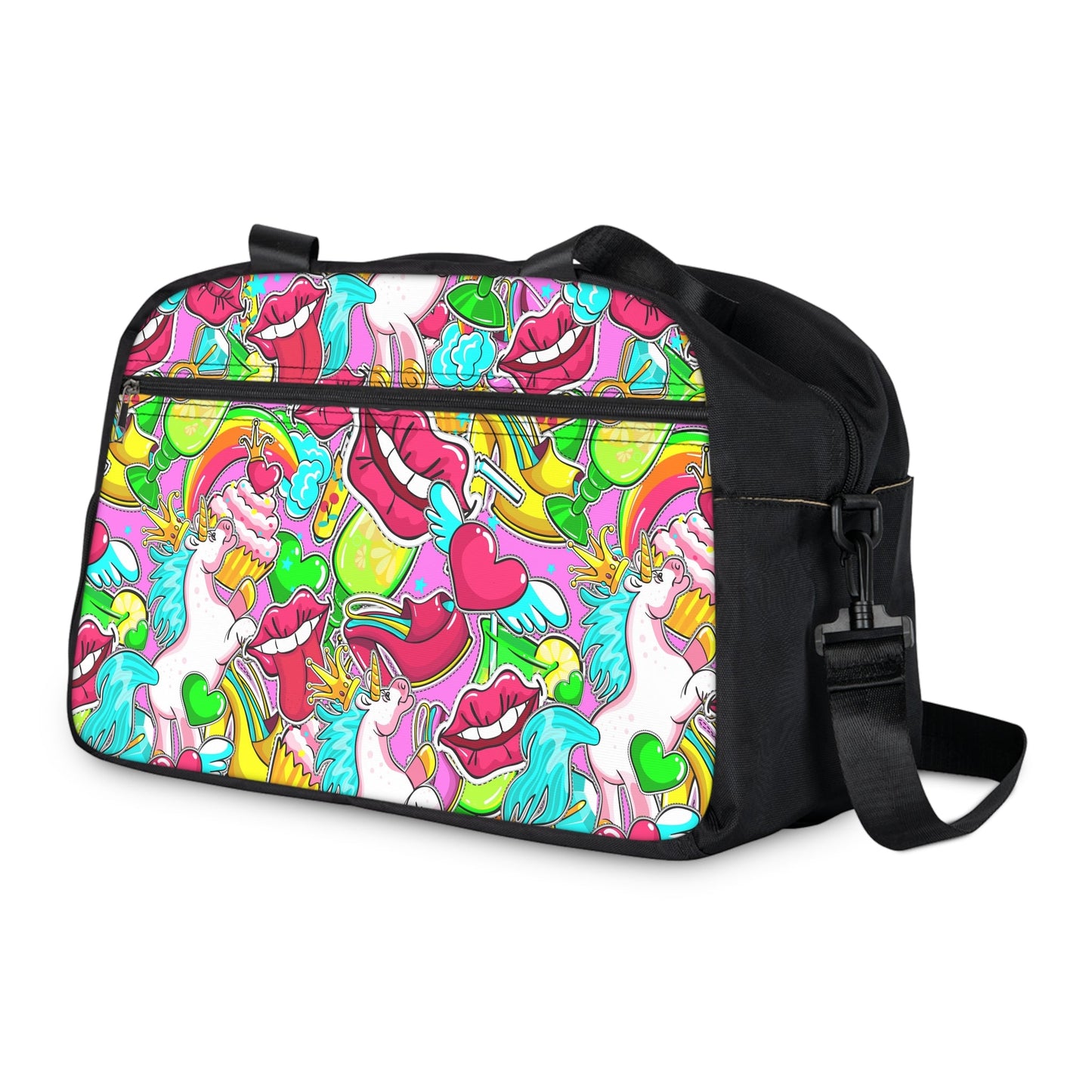 Fitness Handbag - Vibrant Pop Art - LucyKay store