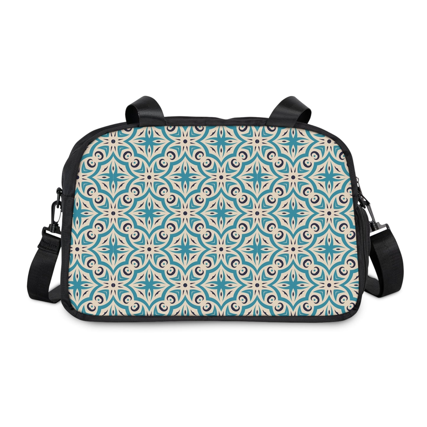 The Daily Driver Gym Duffle - Teal Mosaic Edition - LucyKay store
