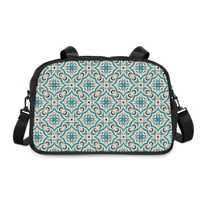 The Daily Driver Gym Duffle - Teal Mosaic Edition - LucyKay store