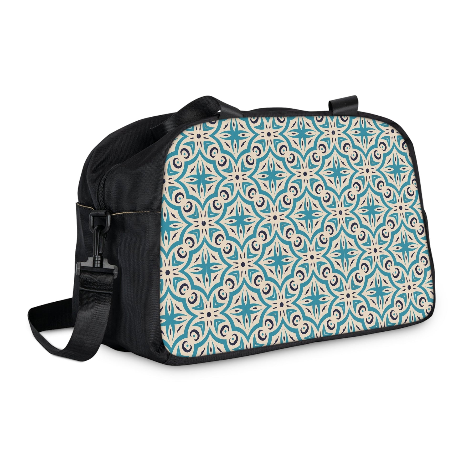 The Daily Driver Gym Duffle - Teal Mosaic Edition - LucyKay store