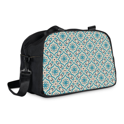 The Daily Driver Gym Duffle - Teal Mosaic Edition - LucyKay store