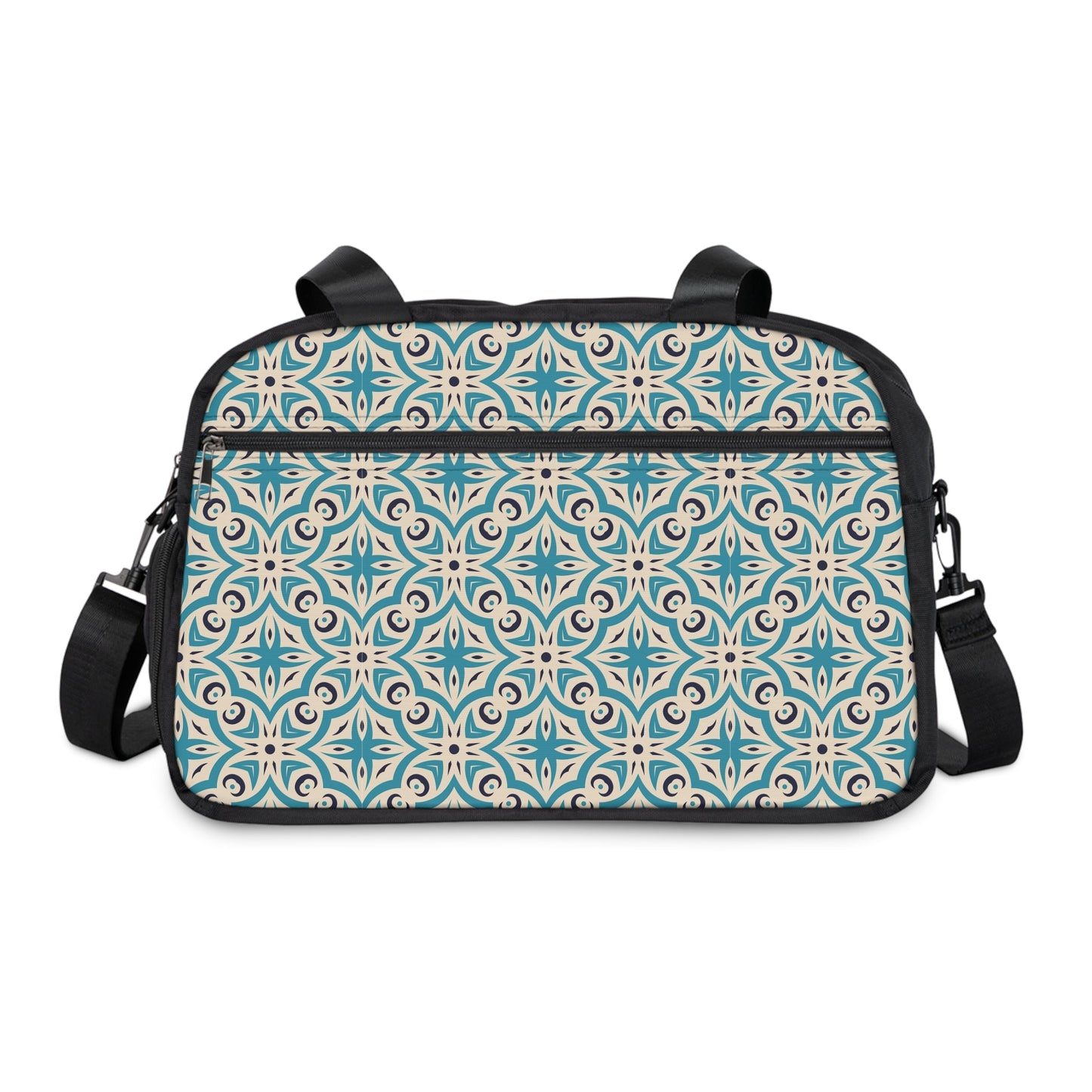 The Daily Driver Gym Duffle - Teal Mosaic Edition - LucyKay store